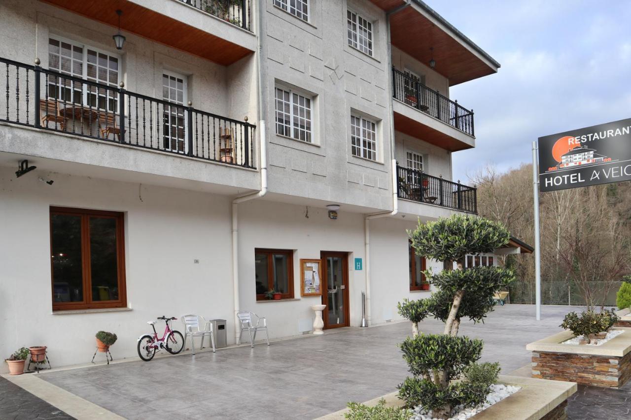 Hotel A Veiga Samos Exterior foto
