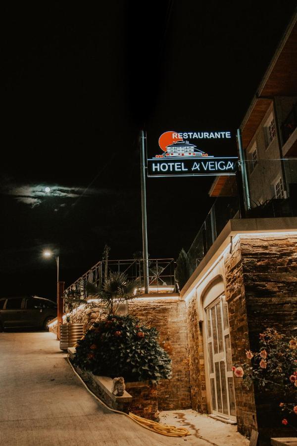 Hotel A Veiga Samos Exterior foto