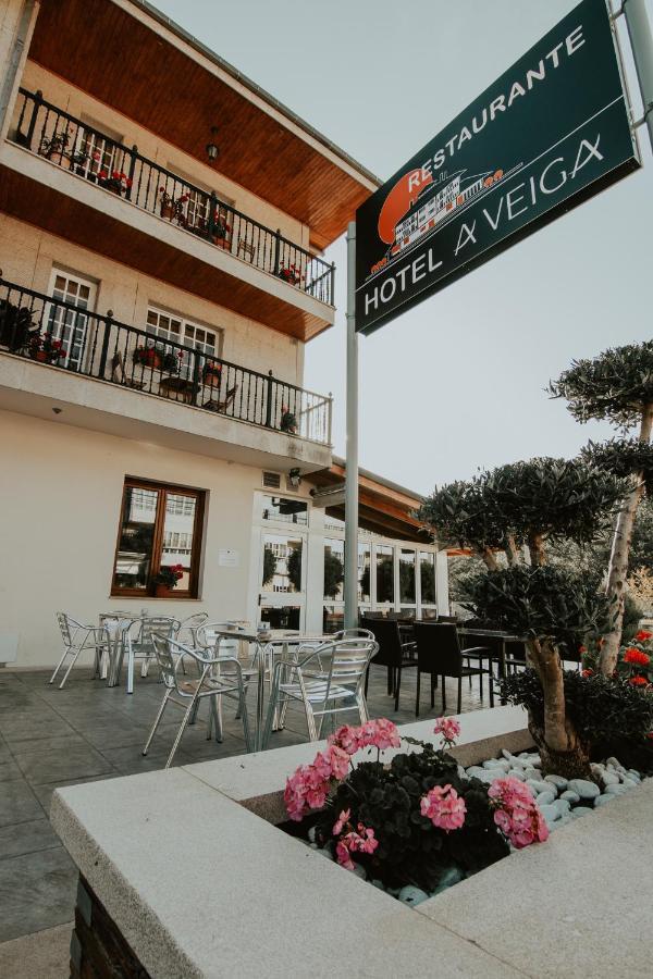 Hotel A Veiga Samos Exterior foto